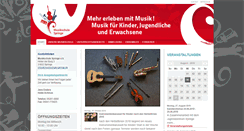 Desktop Screenshot of musikschule-springe.de